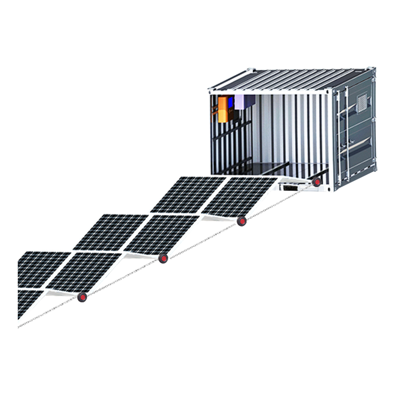 Recipiente solar fotovoltaico (tipo roda)