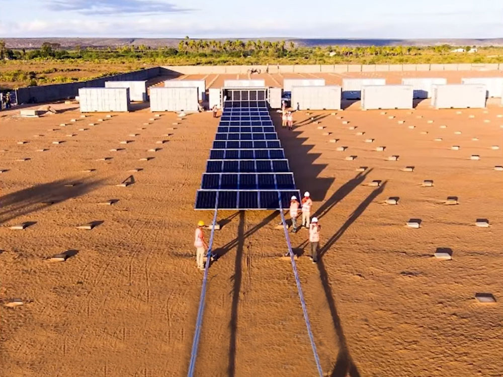 Solar Power Containers for Infraestrutura