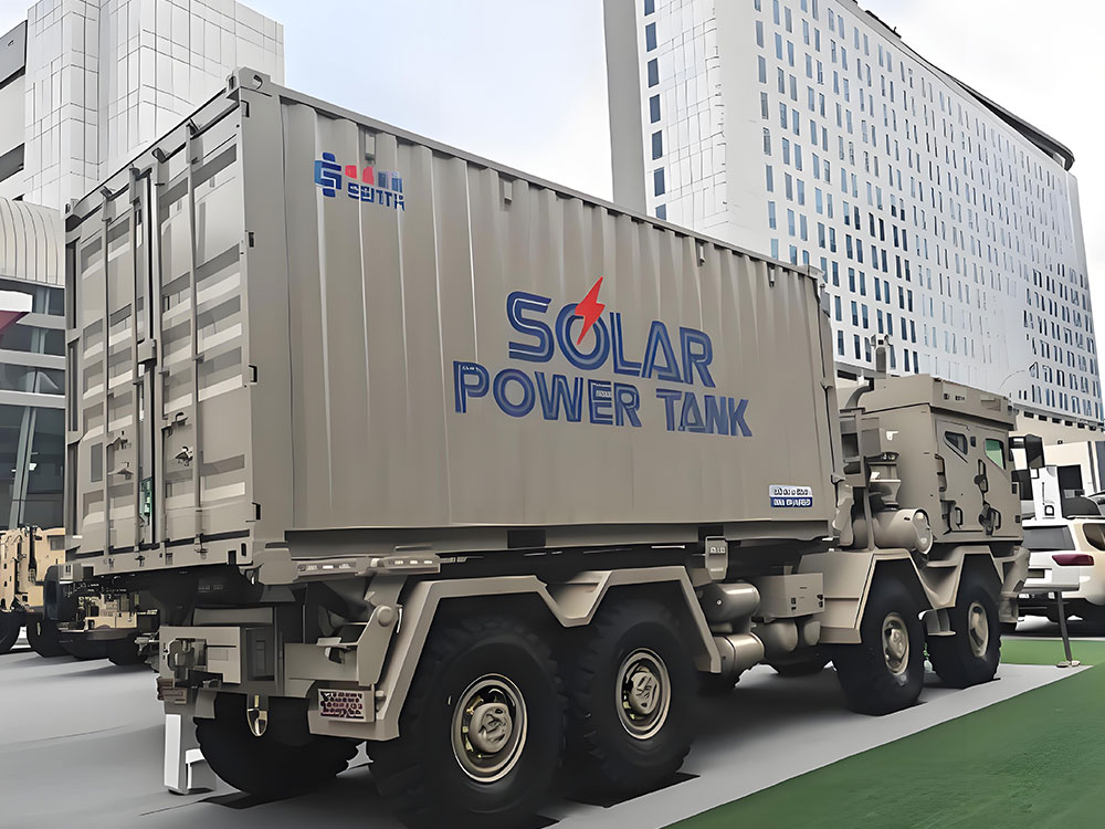 Solar Power Containers for Assuntos Militares